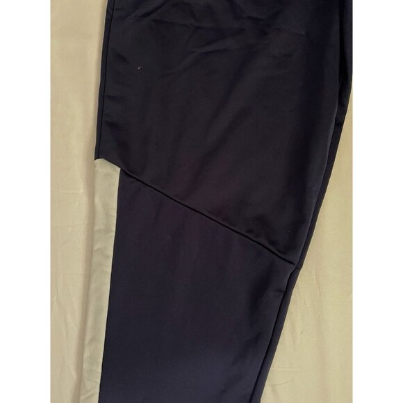 Puma Men's Pants Athletic Gym Jogging Navy Blue Elastic Waist Size XL - Picture 8 of 9